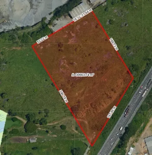 Área na BR 101 Cariacica com 30.700 m 2