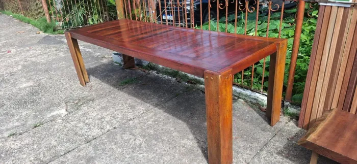 Mesa de angelim vermelho 2,3x80
