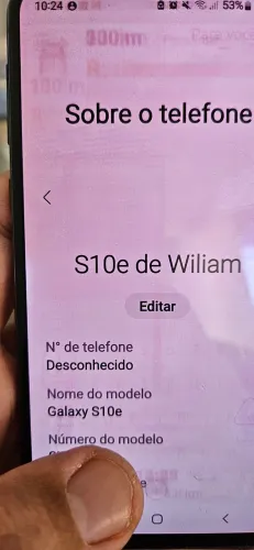 VENDO SANSUNG S10E