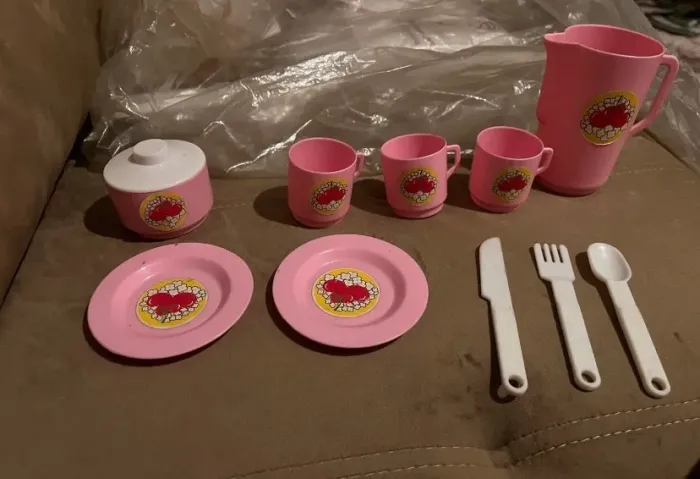 Conjunto de panelas rosa
