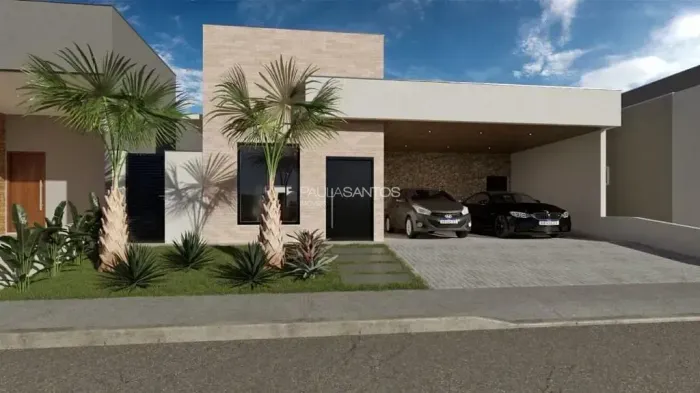 Casa com 3 dormitórios à venda, 173 m² por R$ 742.000,00 - Condomínio Morada das Artes - S