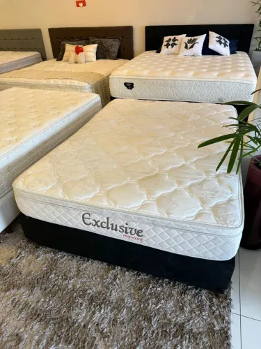 Cama box Casal RONCONI USADO TOP - ENTREGO