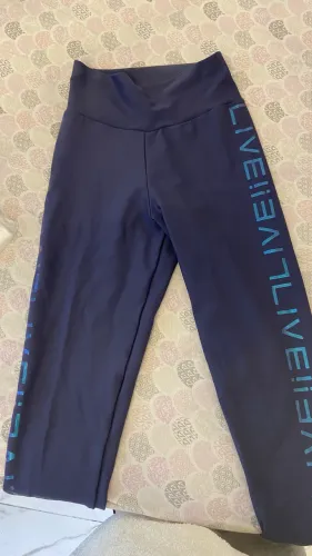 Calça legging live! Azul marinho pp