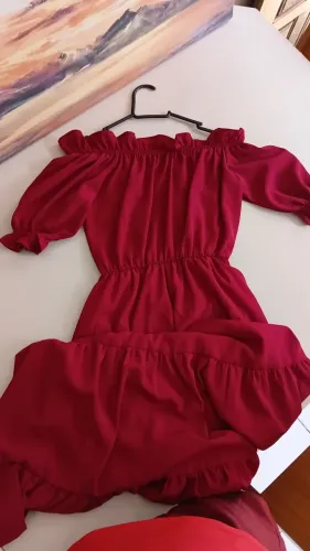 VESTIDO LONGO VERMELHO