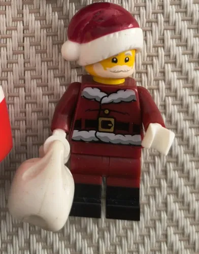 Minifigure papai noel pacote Arthur
