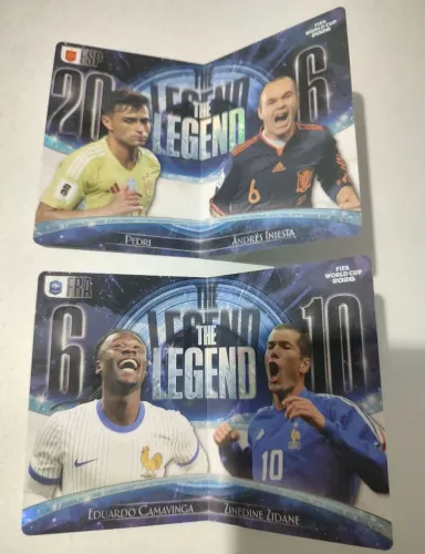 Cards Especiais Kayou The Legacy França e Espanha