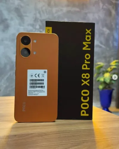 Xiaomi Poco X8 PRO MAX 12/512GB - BRINDE Fone bluetooth Xiaomi