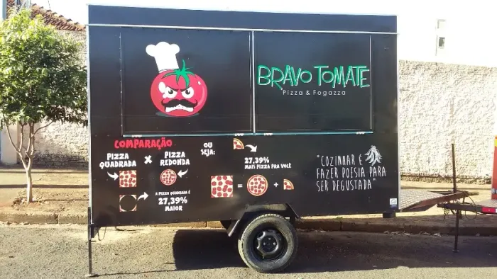 Trailer pizza food
