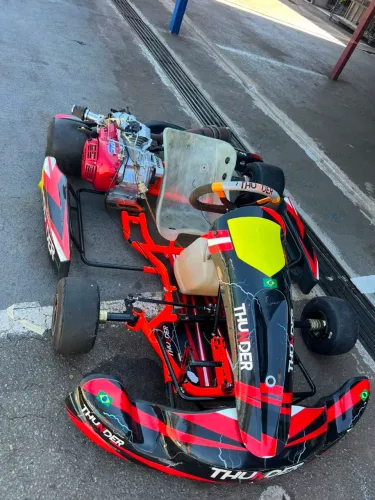 Kart 2023 Thunder F4 com Motor RBC 18HP Impecável