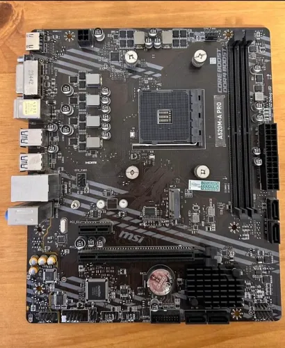 Placa mãe a520 msi