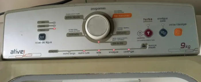 Lavadora Brastemp active 9 kg