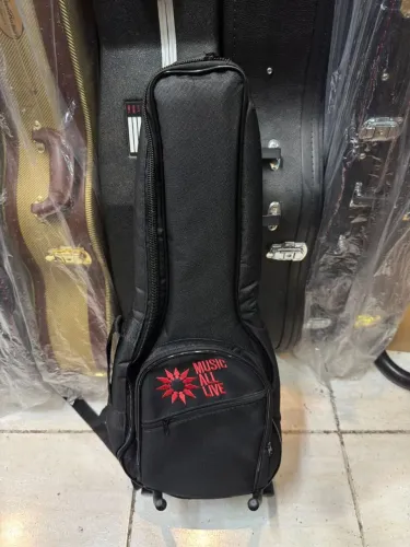 Bag para cavaco ou ukulele concert super luxo acolchoado muito top mochila