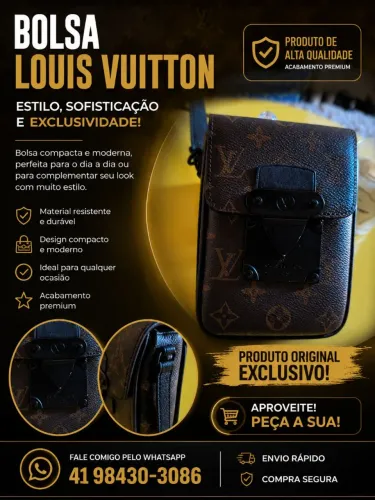 Bolsa masculina