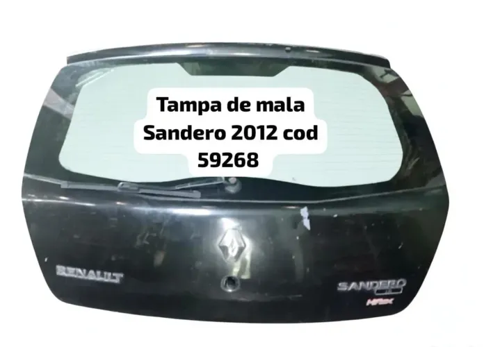 Tampa de mala Sandero 2012