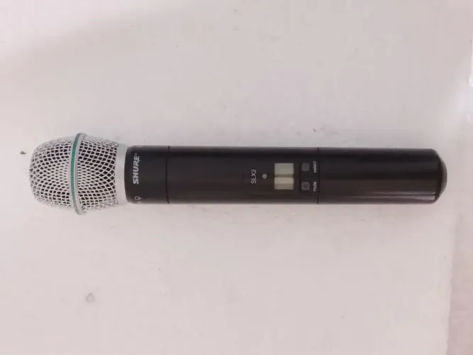 Bastão Transmissor Shure SLX2 Beta 58A H5 518 - 542MHz