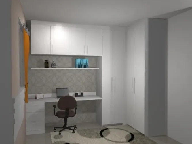 Quarto Solteiro Planejado - 100% MDF