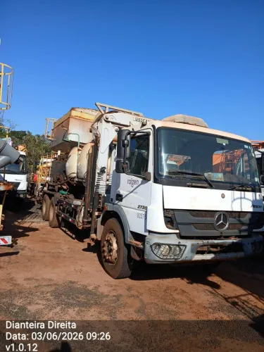 Mercedes-Benz Atego 2730/48 6X4 2017/2018 Vamos Seminovos Ribeirão Preto