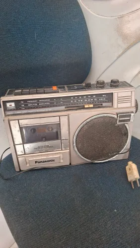 Rádio Cassete antigo Panassonic
