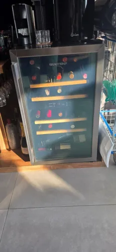 Adega Brastemp 33 garrafas duas temperaturas top de linha