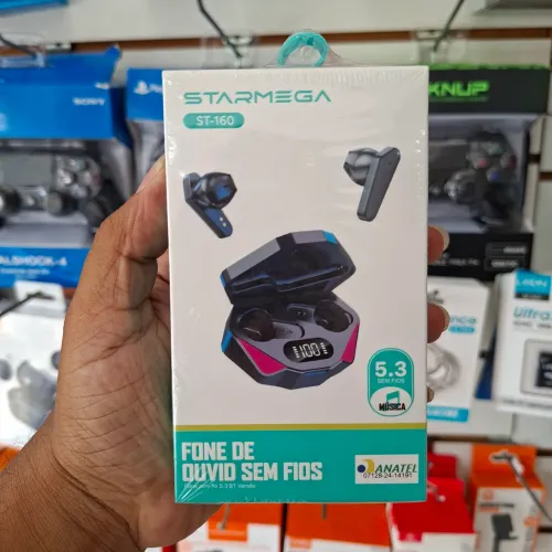Fone de ouvido Bluetooth sem fio - entrega em slz e região