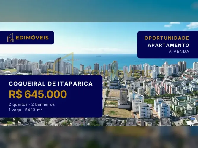 Apartamento 2 quartos no Coqueiral de Itaparica, pronto para morar