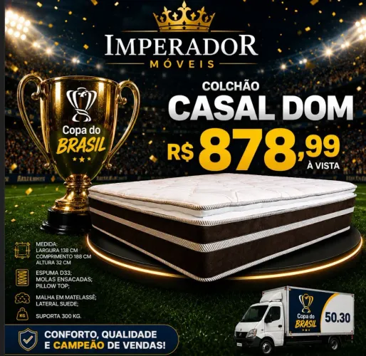 Colchão Casal Dom