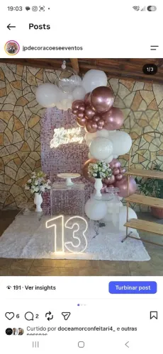 Decoração e pegue e monte 