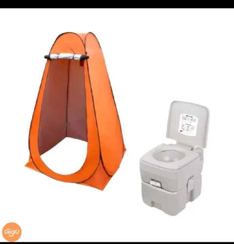 Sanitário pra portátil com barraca nunca usado