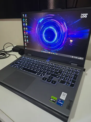 Notebook gamer Lenovo LOQ RTX 5060 i7 HX