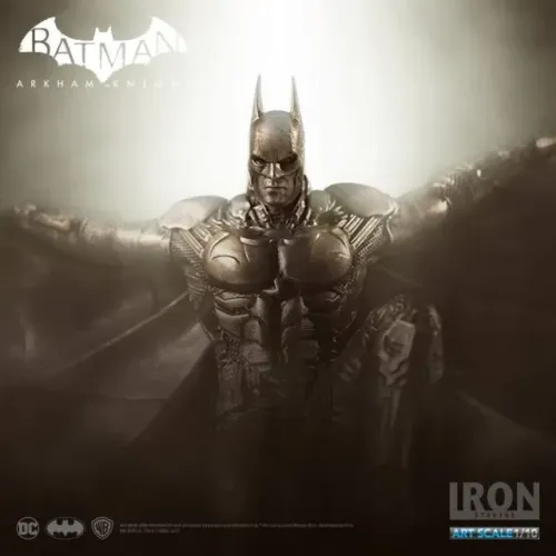 Batman Iron Studios Arkham Bronze Exclusiva Rock In Rio 2017