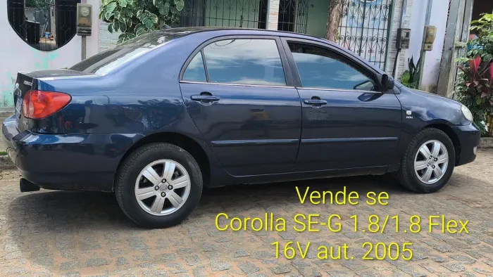 Toyota Corolla Se-g 1.8/1.8 Flex 16V Aut. 2005