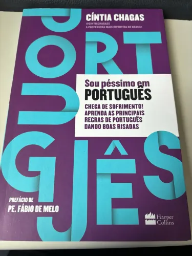 Livro Sou péssima em português