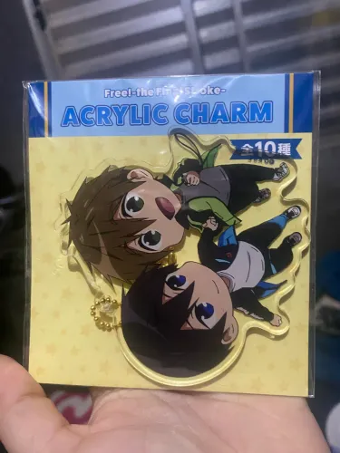 Chaveiro Free! Iwatobi - Makoto & Haruka - MakoHaru