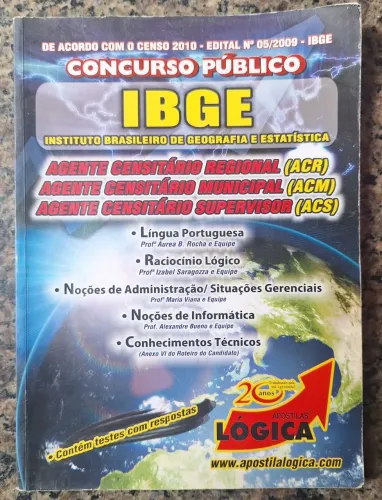 Apostila para concurso IBGE