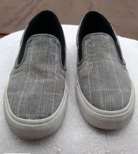 Tênis Converse Skidgrip Slip-On Xadrez Cinza Tamanho 40