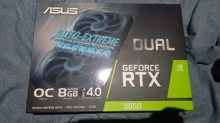 Placa de video asus geforce rtx 3050