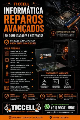 Assistência técnica especializada em reparos