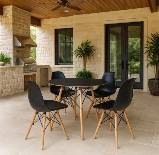 Conjunto Mesa + 4 cadeiras