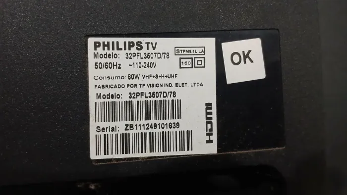 Tv Philips 32 polegadas 