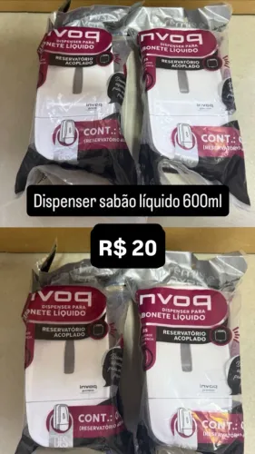 DISPENSER SABÃO PAREDE