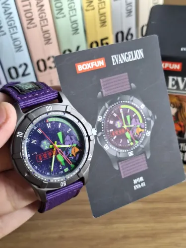 Relógio Evangelion Boxfun - EVA 01
