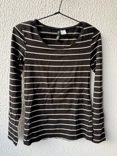 Blusa H&M, manga longa, Tamanho 38