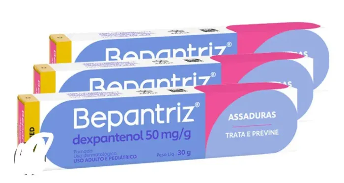 Pomada para assadura de bebê 