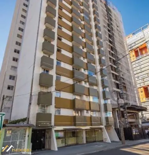 APARTAMENTO NO CENTRO 01 QUARTOS SACADA CONDOMÍNIO BAIXO