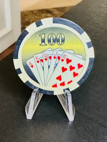 Ficha $100 Cassino Las Vegas Nevada Souvenir