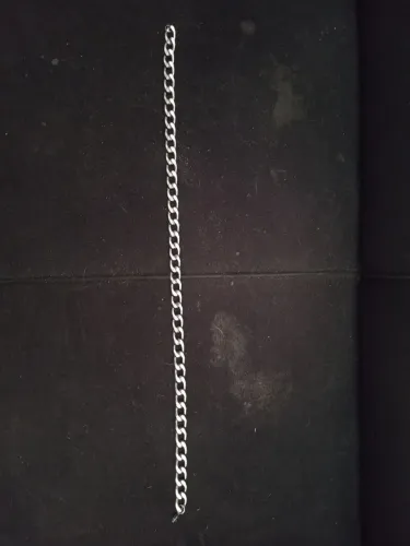 Cordão de aço 58 cm de comprimento,12mm de largura grosso