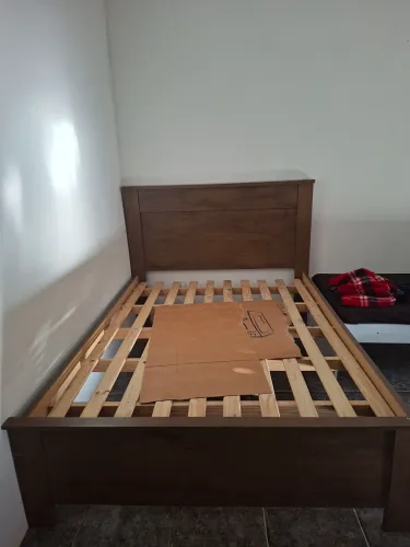 Cama de casal com colchão