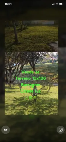 TERRENO A VENDA ( BARRAGEM- PARELHEIROS)