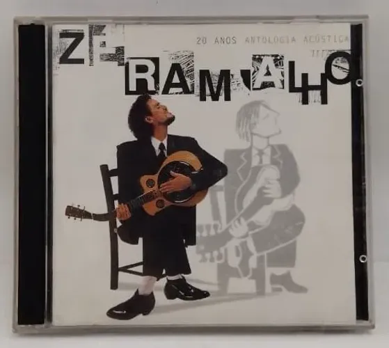 CD Duplo Zé Ramalho Antologia Acústica 1997