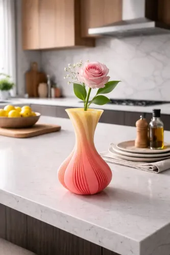 Vaso Decorativo - Design Premium em Degradê